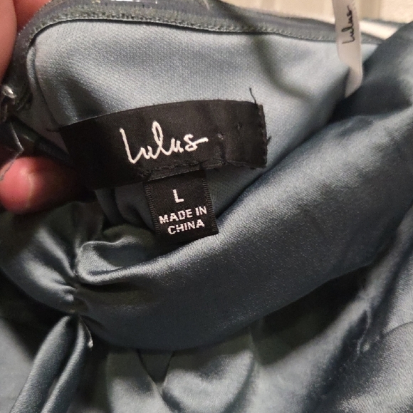 Lulu's  Blue Dress - Picture 7 of 7